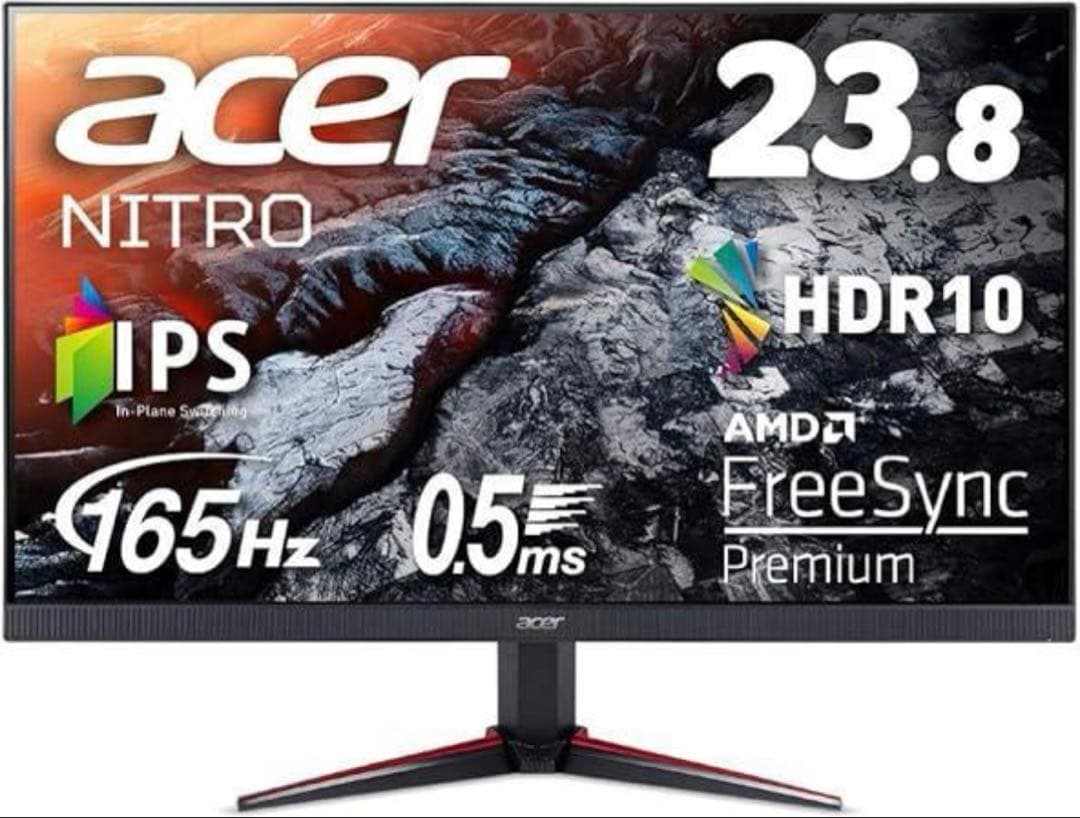 ACER VG240Y sbmiipfx 24インチゲーミングモニター