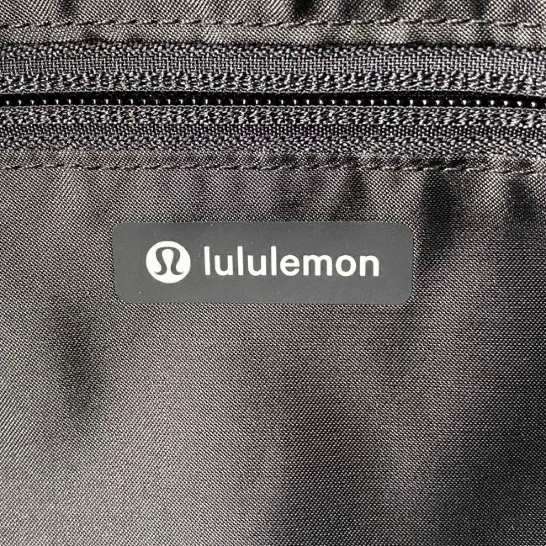 美品 ルルレモン ナイロン ボストン バッグ 25L 2WAY トラベル 黒