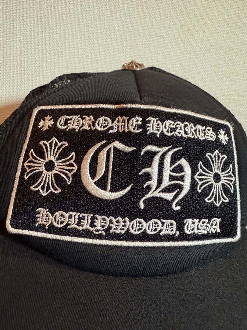 依頼受け付けましたCHROME HEARTS キャップ ブラック　kids