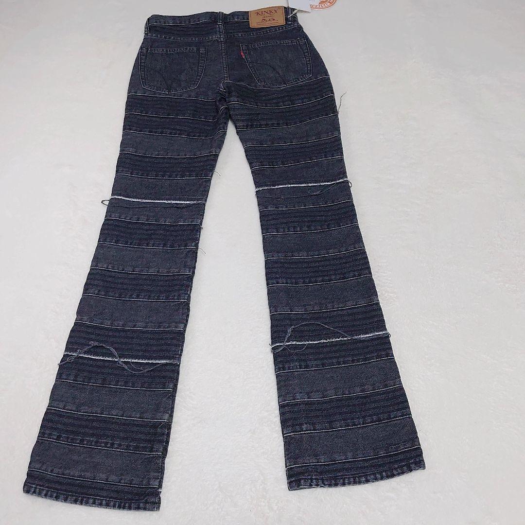 ✨新品タグ付き✨HYSTERICGLAMOUR スクラッチフレア ブラック 25