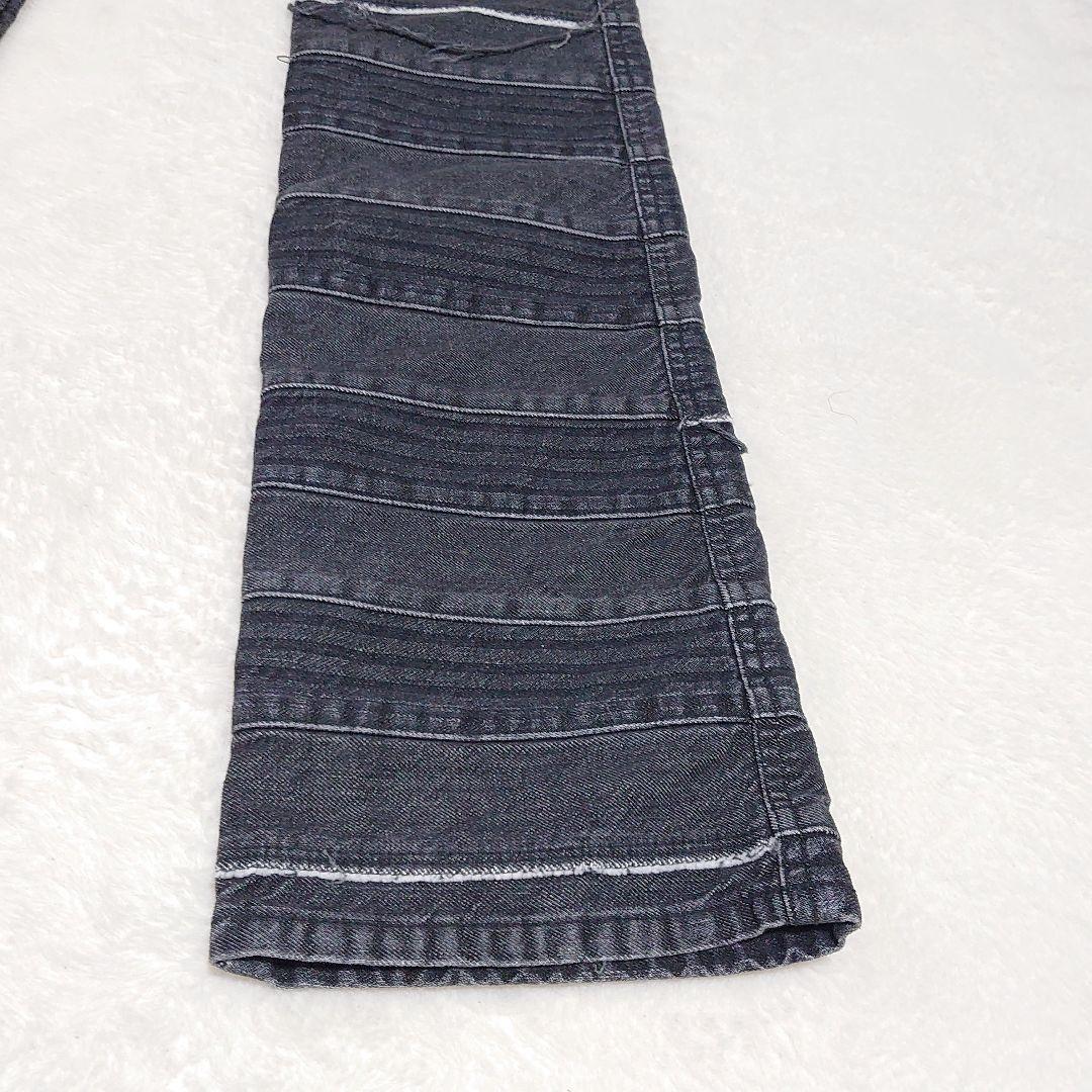 ✨新品タグ付き✨HYSTERICGLAMOUR スクラッチフレア ブラック 25