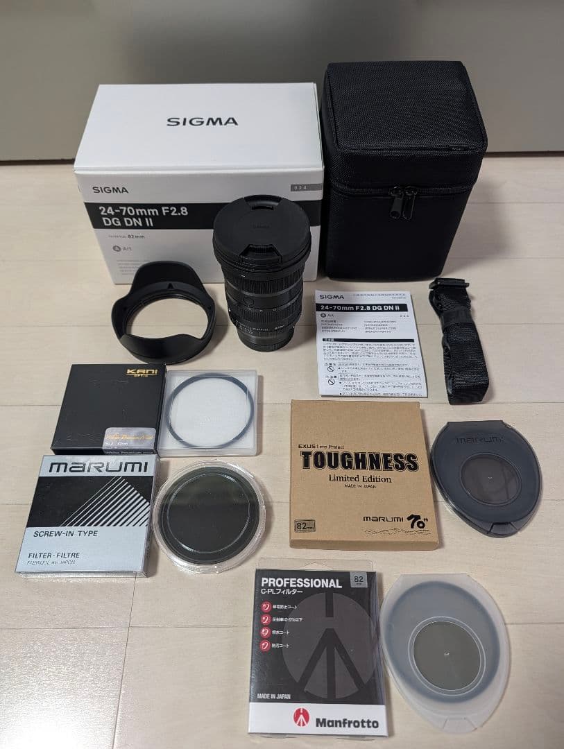 SIGMA ART 24–70mm F2.8 DG DN II Lマウント