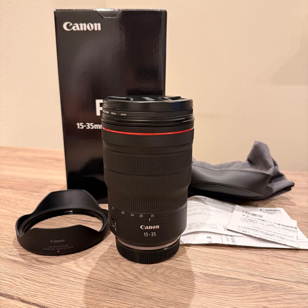 【極美品】Canon RF 15-35mm F2.8L IS USM 広角ズーム
