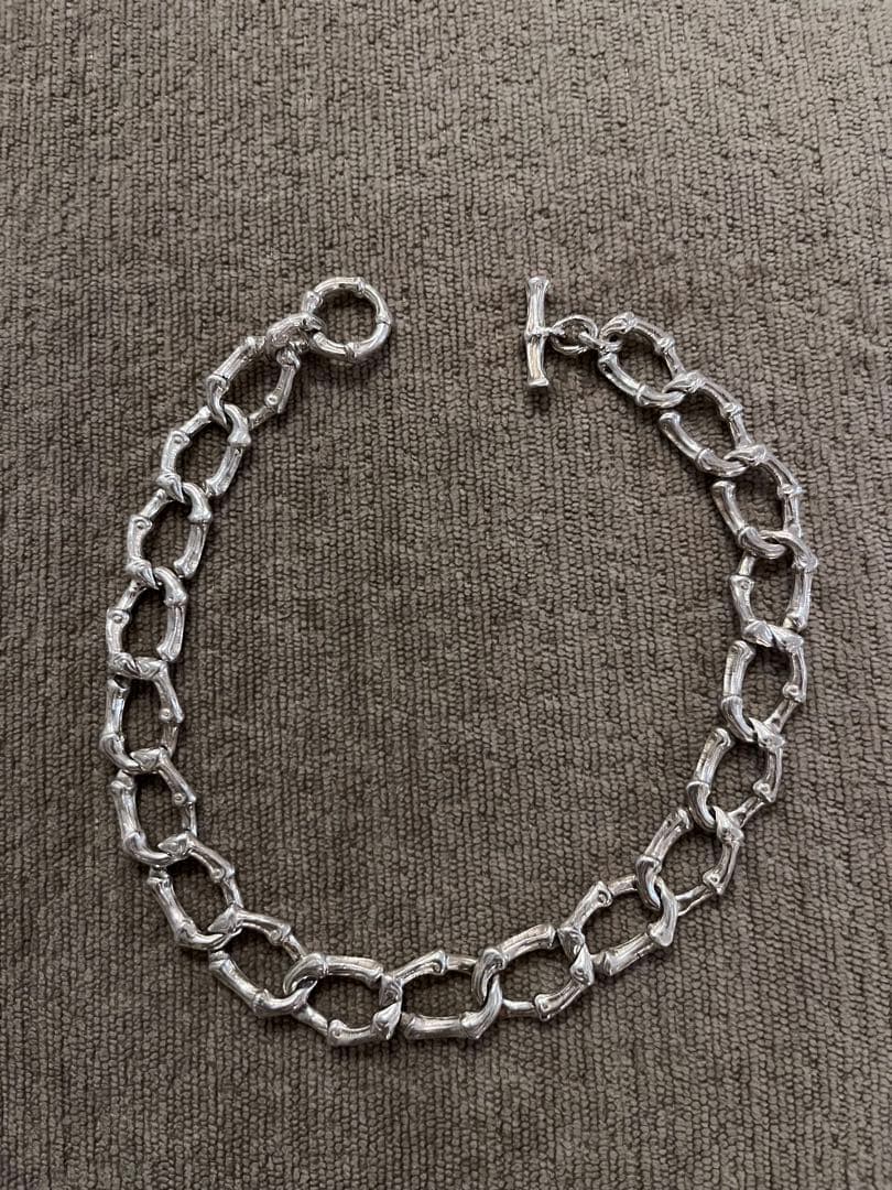 希少サイズ　Tiffany ティファニー　バンブー　ネックレス　ブレスレット