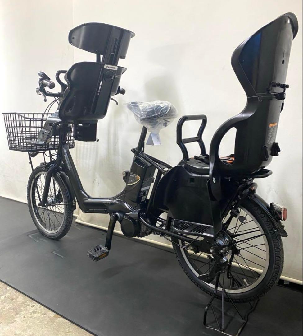 1年保証 パナソニック　ギュットアニーズ　20インチ　黒色　電動アシスト自転車