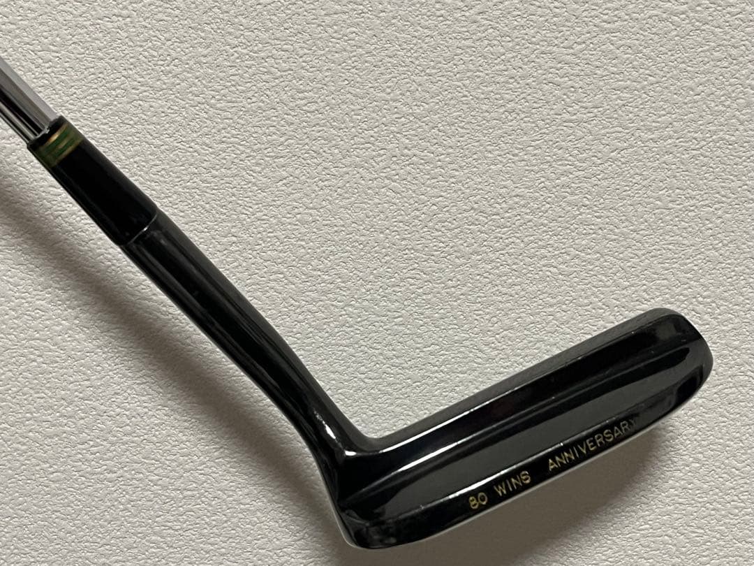 超レアジャンボファン必見！ジャンボ尾崎　80勝記念L字パター