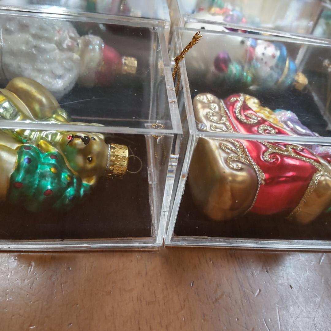 ガラスオーナメント　11ヶセット