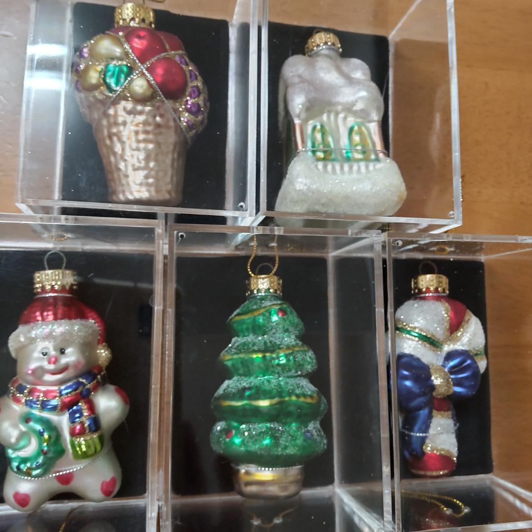 ガラスオーナメント　11ヶセット