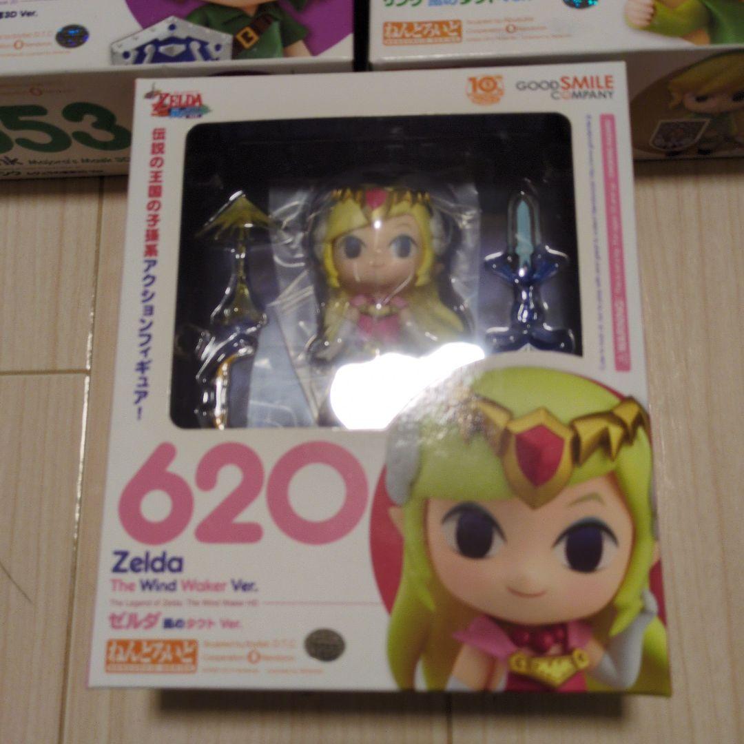 ねんどろいど　ゼルダの伝説　リンク ゼルダ フィギュアセット