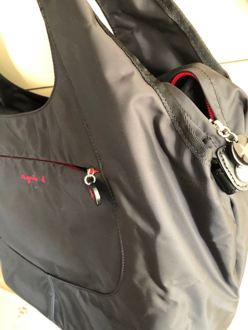 新品タグ付き アニエスベー￼ マザーズバッグ