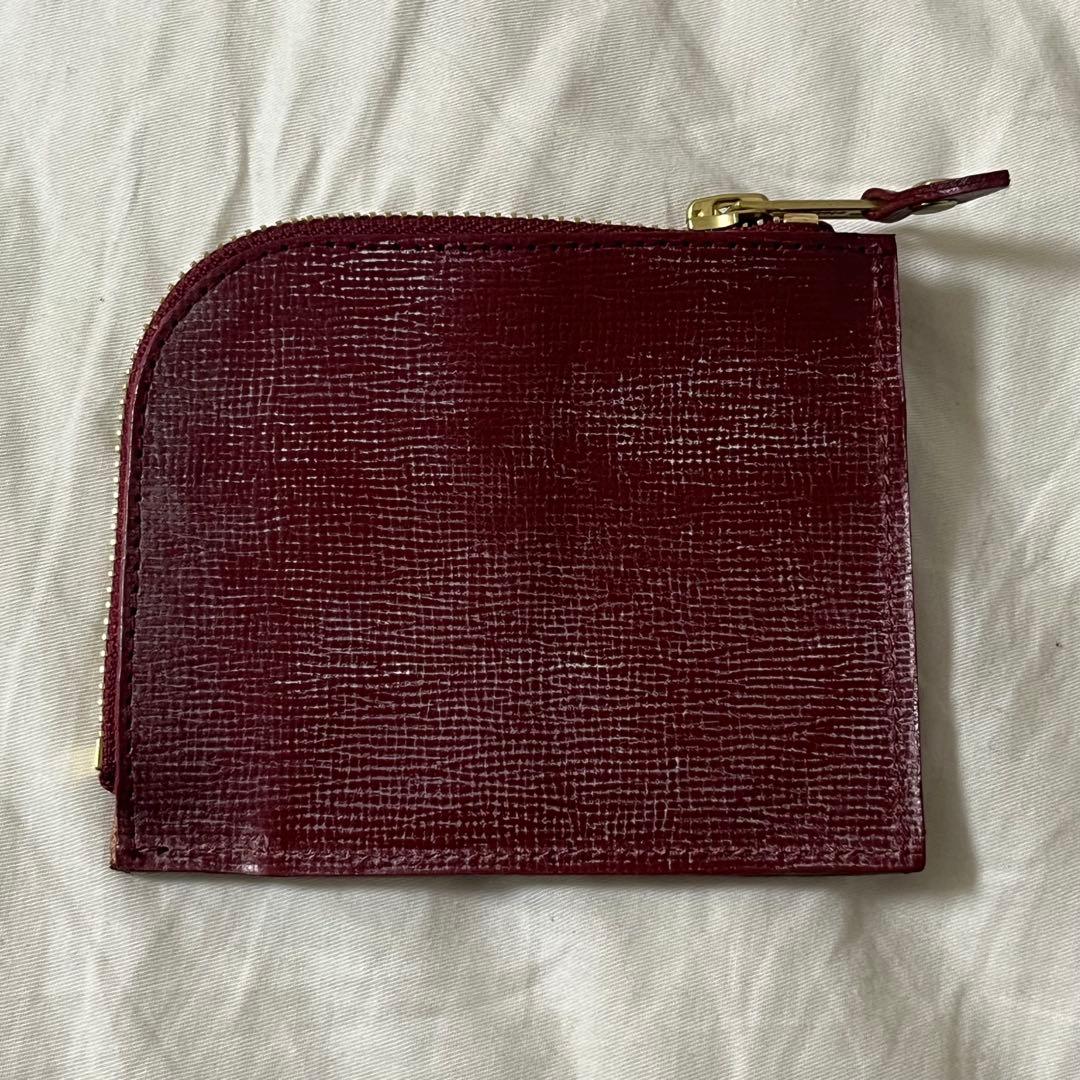 （チェリー）ブリティッシュメイド別注グレンロイヤルジップミニパース