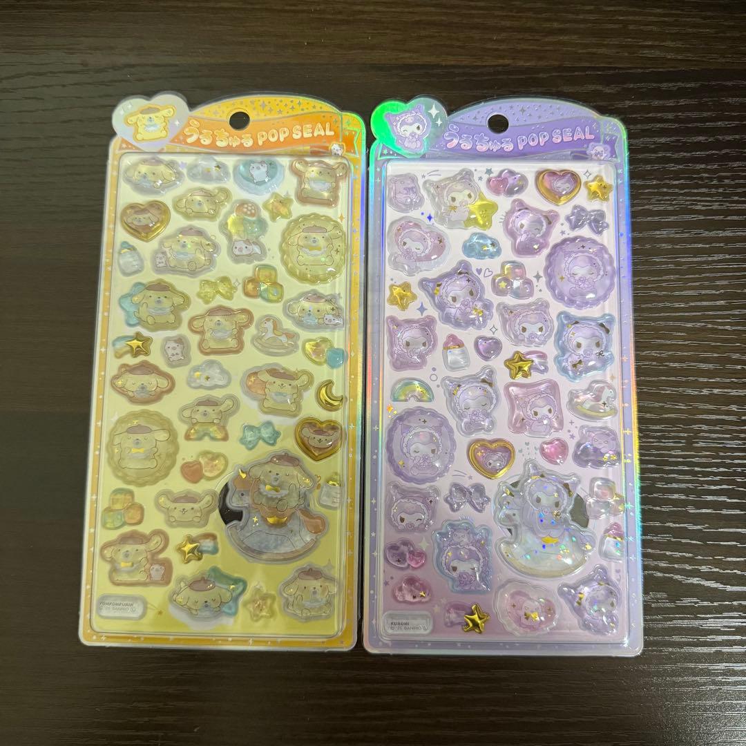 うるちゅるポップシール サンリオ 6種セット