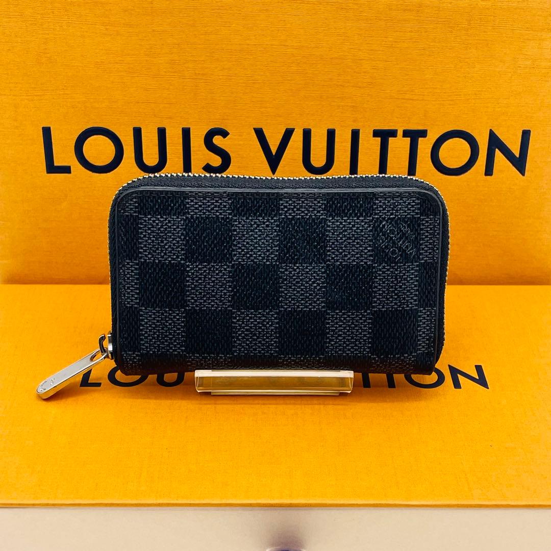 【美品】ルイヴィトン　ジッピー　パース　ダミエ　グラフィット　カードケース