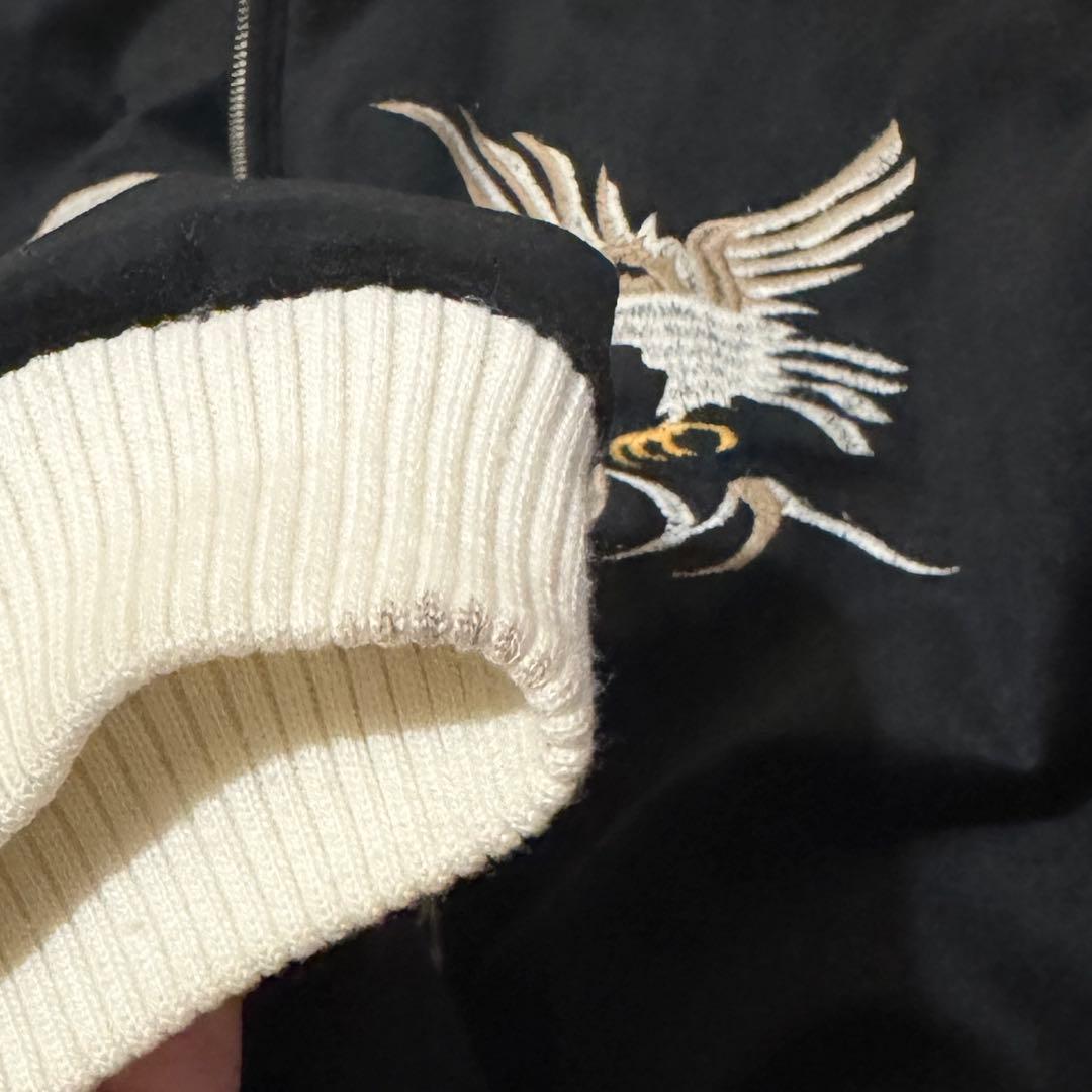 HOUSTON USA アラスカ 日本限定 別珍 スカジャン　XL