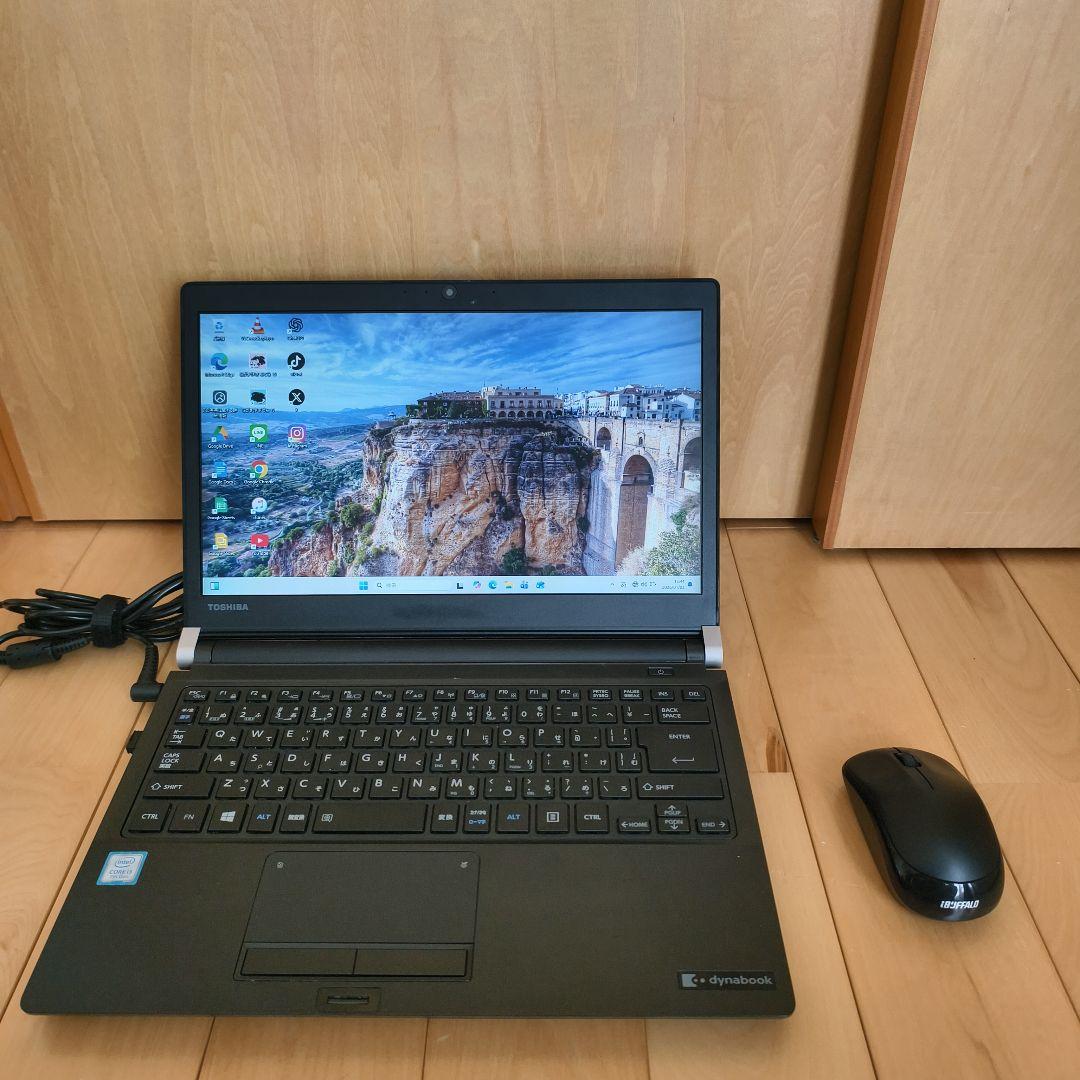 薄型・軽量 爆速SSD✨最新Win11/届いてすぐ使える/無線マウス付/ブラック