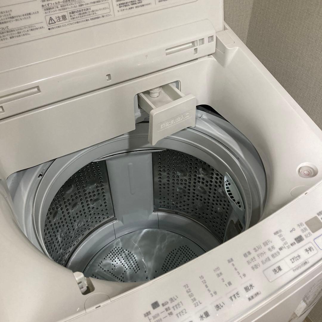 美品★付属品完備★保証残あり★日立★ビートウォッシュ洗濯機　22年製　10キロ