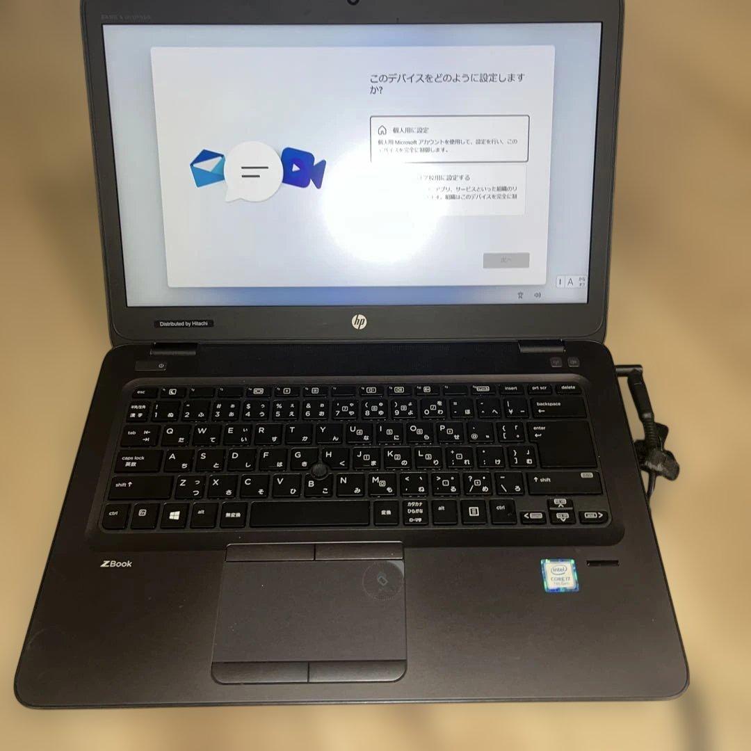 HP ZBook Intel Core i7 7th Gen 本体　ジャンク