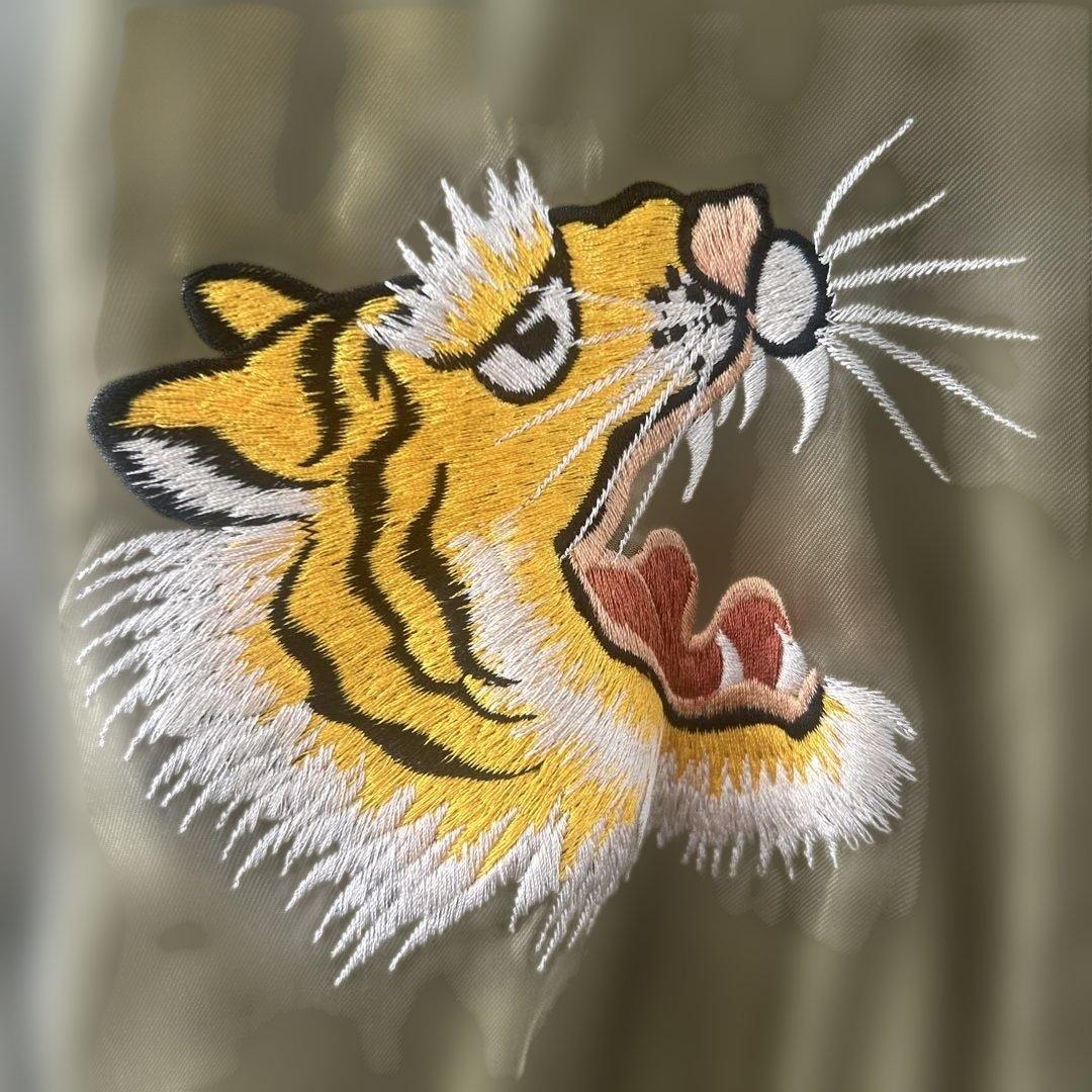 テイラー東洋xビームス　リバーシブルスカジャン 笹虎サイズL美品