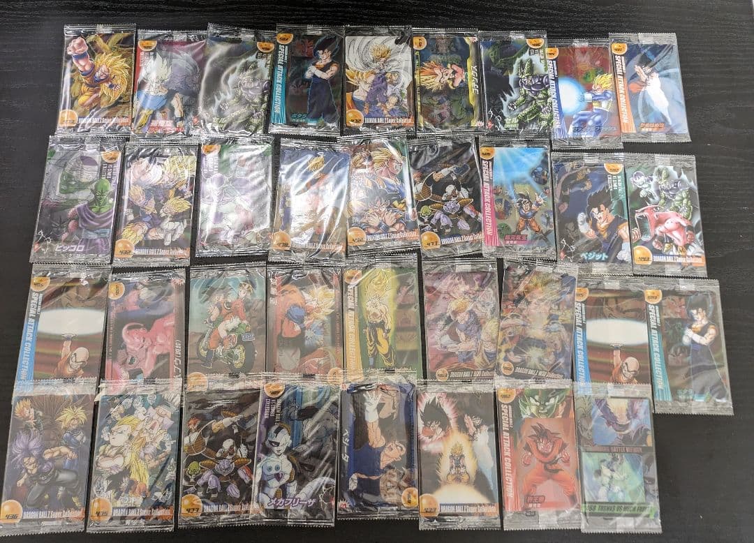 【未開封レア】森永ドラゴンボールZ ウエハースカード 35枚セット