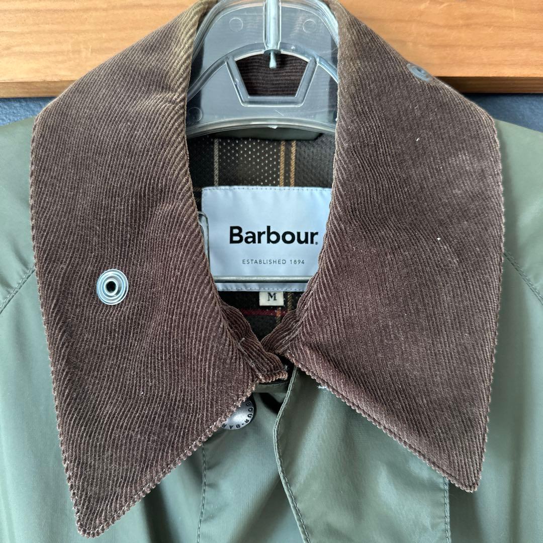 Barbour beams plus別注/M/ナイロン/カーキ/1801306