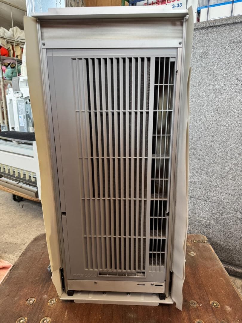 サックマン③コロナウインドエアコンCW-FA1818 2018年製 窓枠付