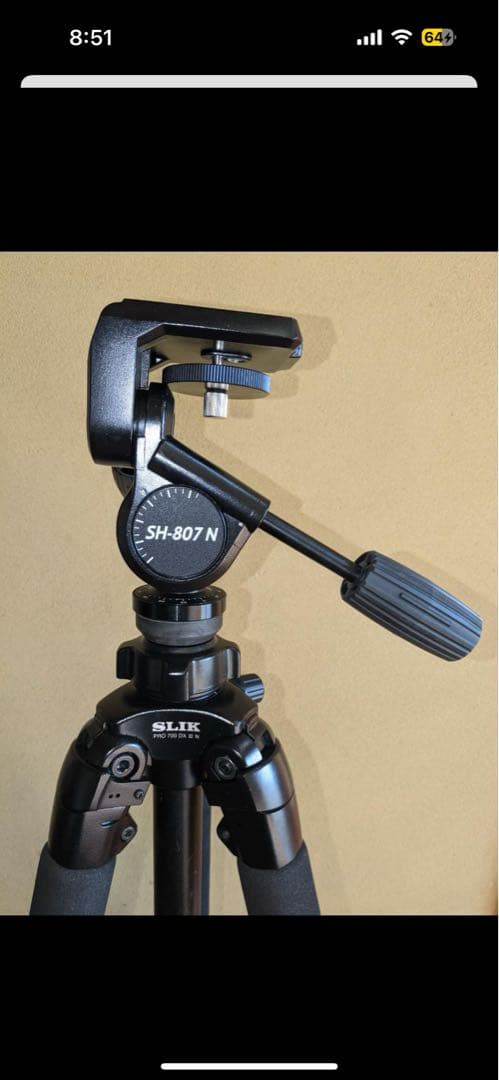 SLIK 三脚 プロ 700 DX-III N (雲台SH-807N付)