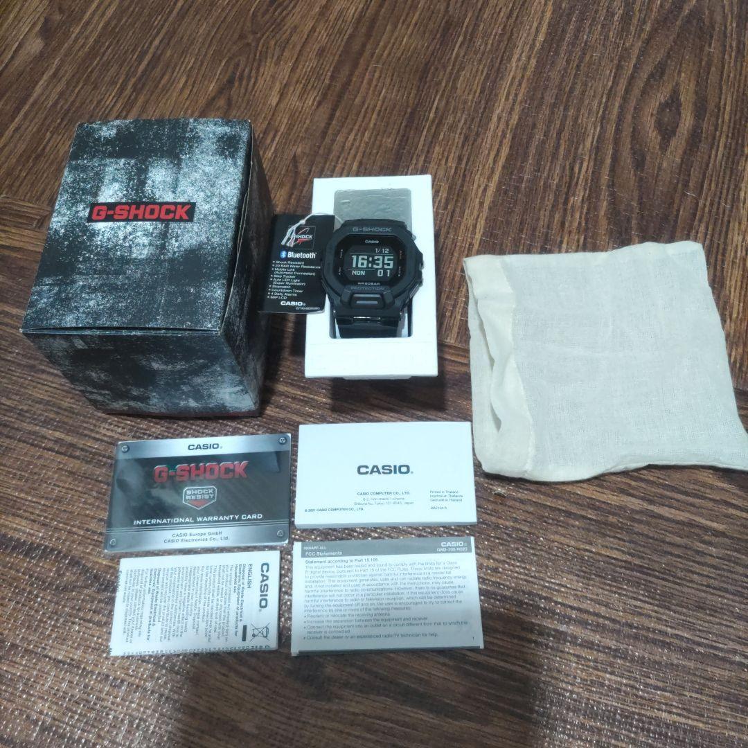 G-SHOCK デジタル腕時計 モデル3506 ブラック　GBD-200-1ER