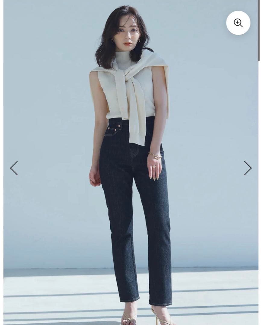 anuans スリムストレートデニム　サイズ0