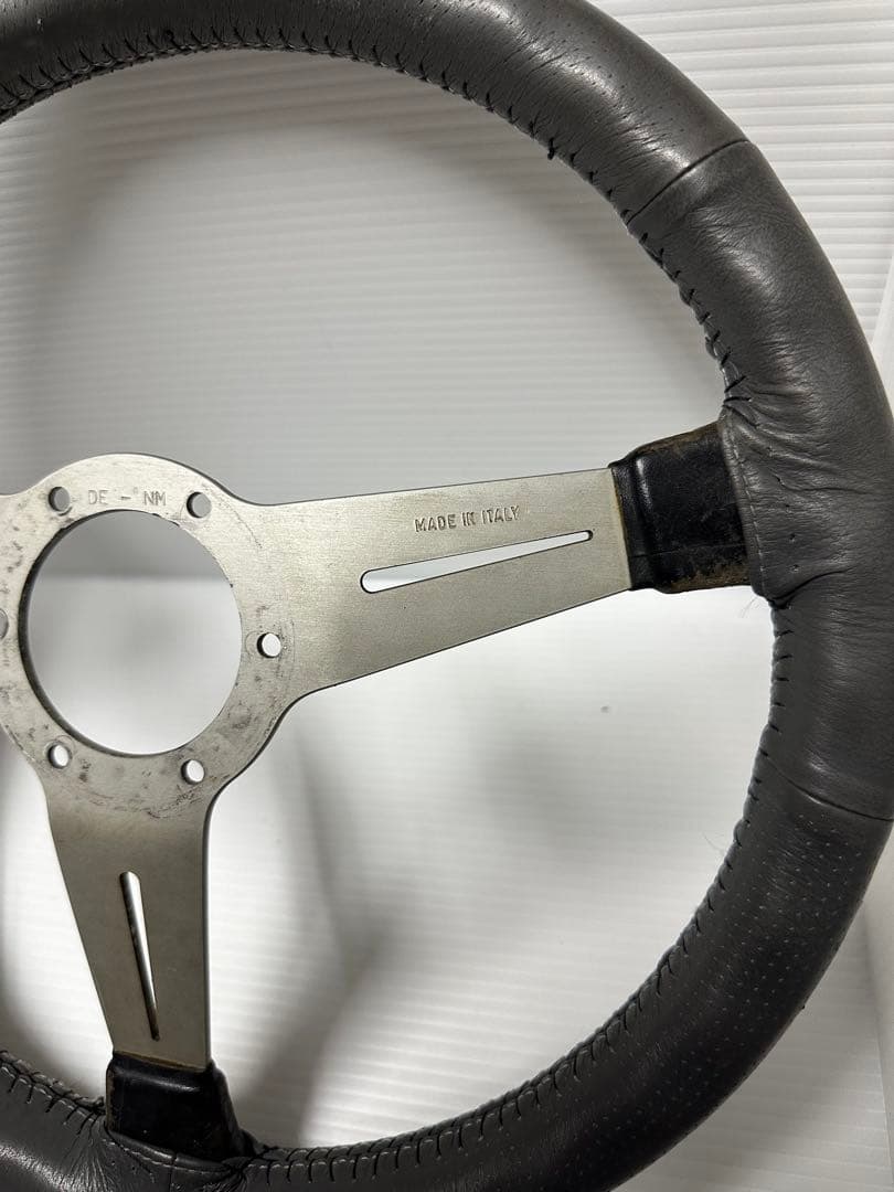 ナルディ　レザー巻き　370mm