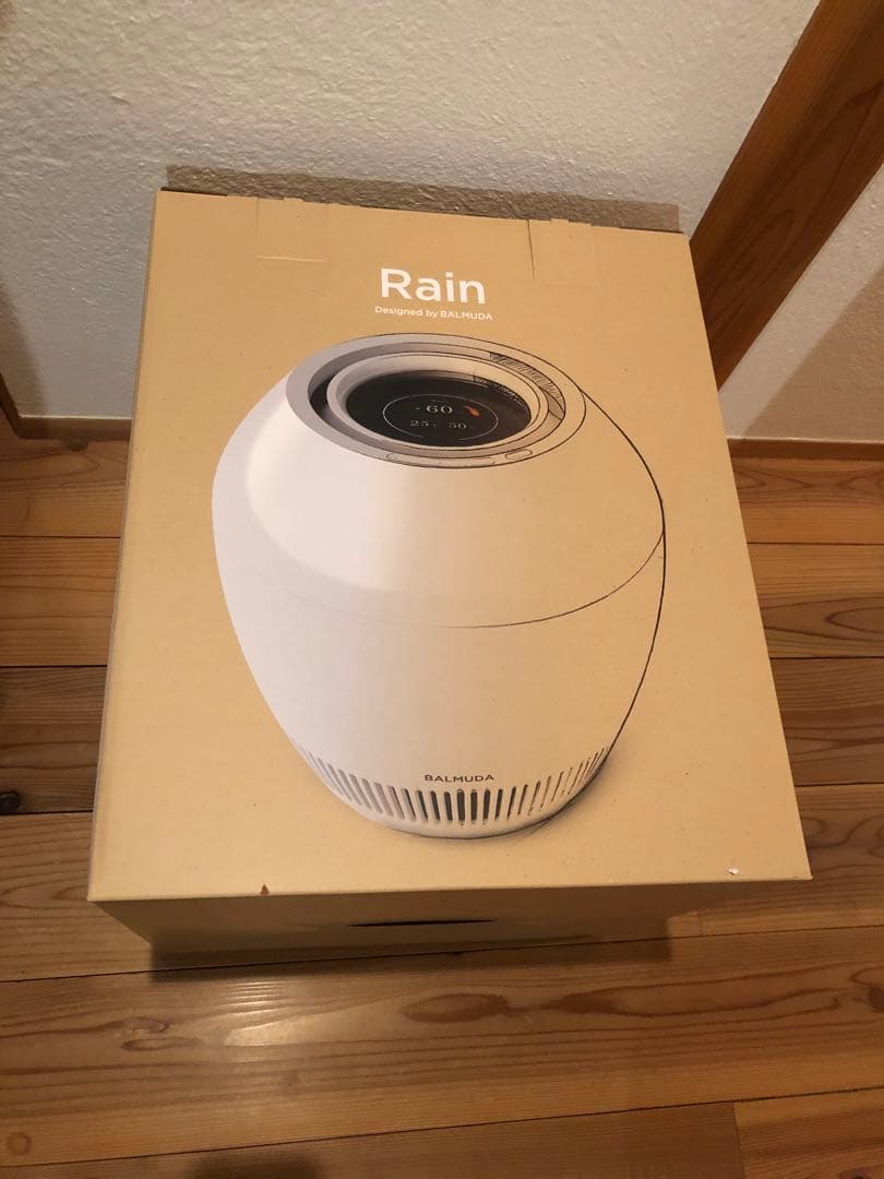 BALMUDA バルミューダ Rain 最新加湿器　AHM01JP-WH 未開封