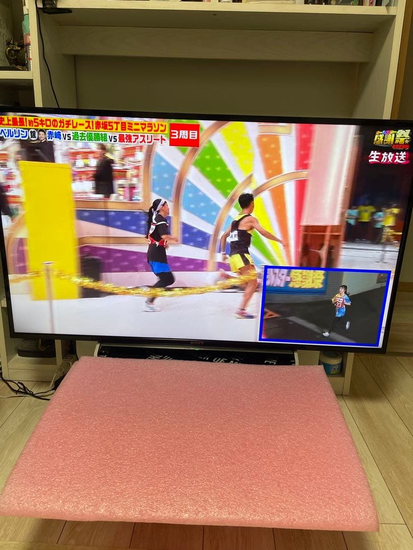 全国送料込ソニー48型液晶テレビWチューナー。ネット動画視聴可