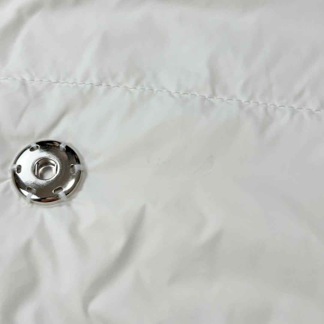 センソユニコ M2 切り替え ダウンコート ホワイト アイボリー サイズ38