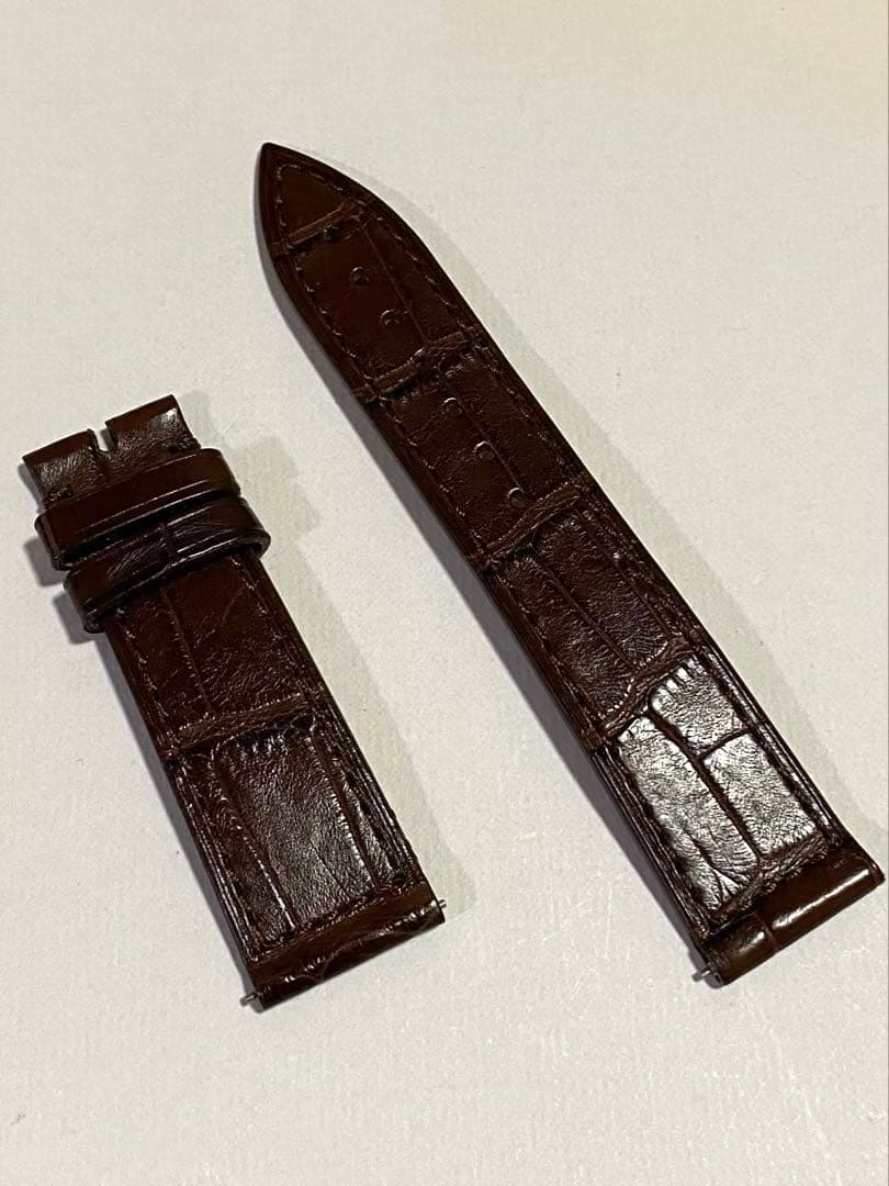 18mm フランクミュラー 純正 ブラウン ストラップ ベルト