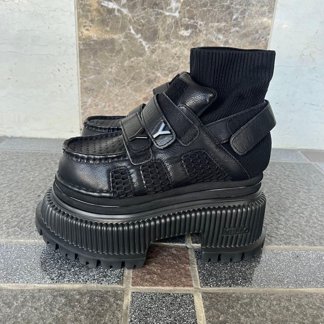 【希少】YELLO PLATFORM SHORT BOOTS ショートブーツ L