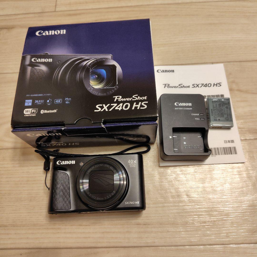 PowerShot SX740 HS ブラック