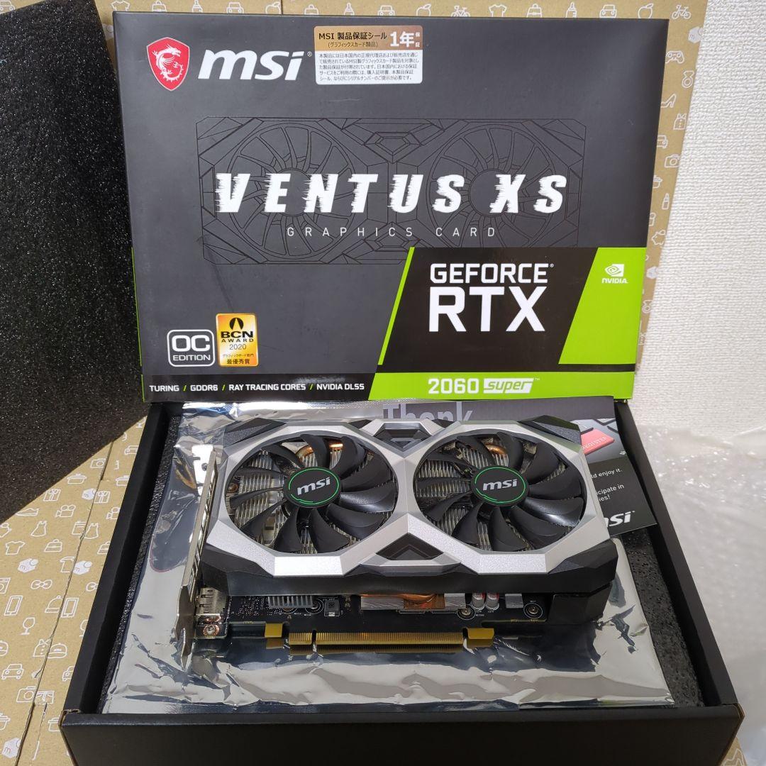 s*a様 MSI GeForce RTX 2060SUPER VENTUS XS