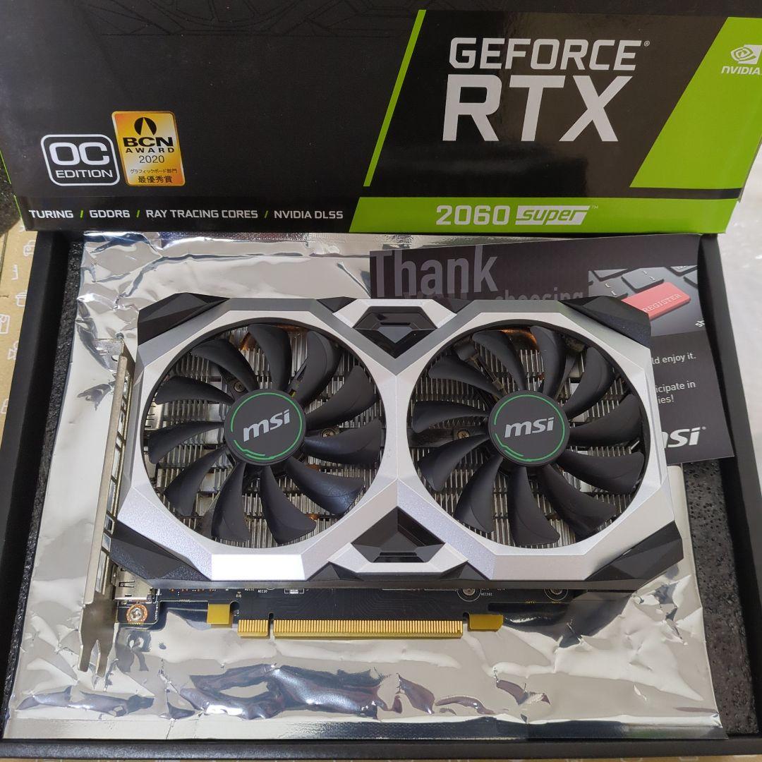 s*a様 MSI GeForce RTX 2060SUPER VENTUS XS