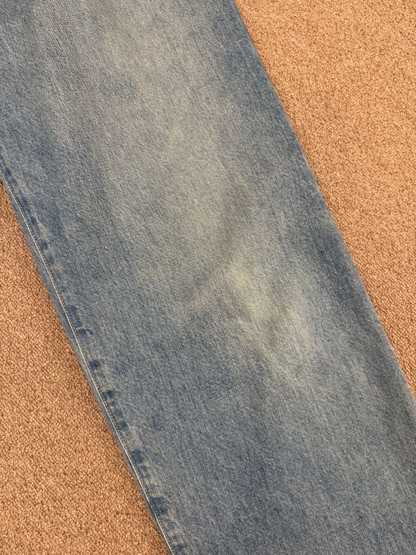 stunning lure KURO iro クロスワイドデニムパンツ