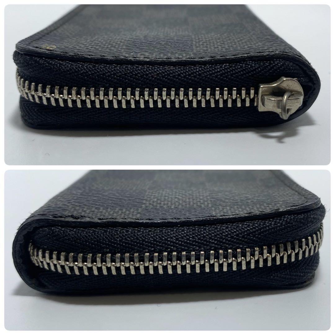 ルイヴィトン　ダミエ・グラフィット ケース　ジッピー・パース