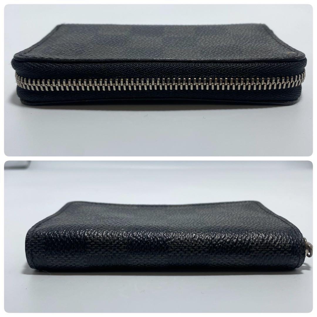 ルイヴィトン　ダミエ・グラフィット ケース　ジッピー・パース