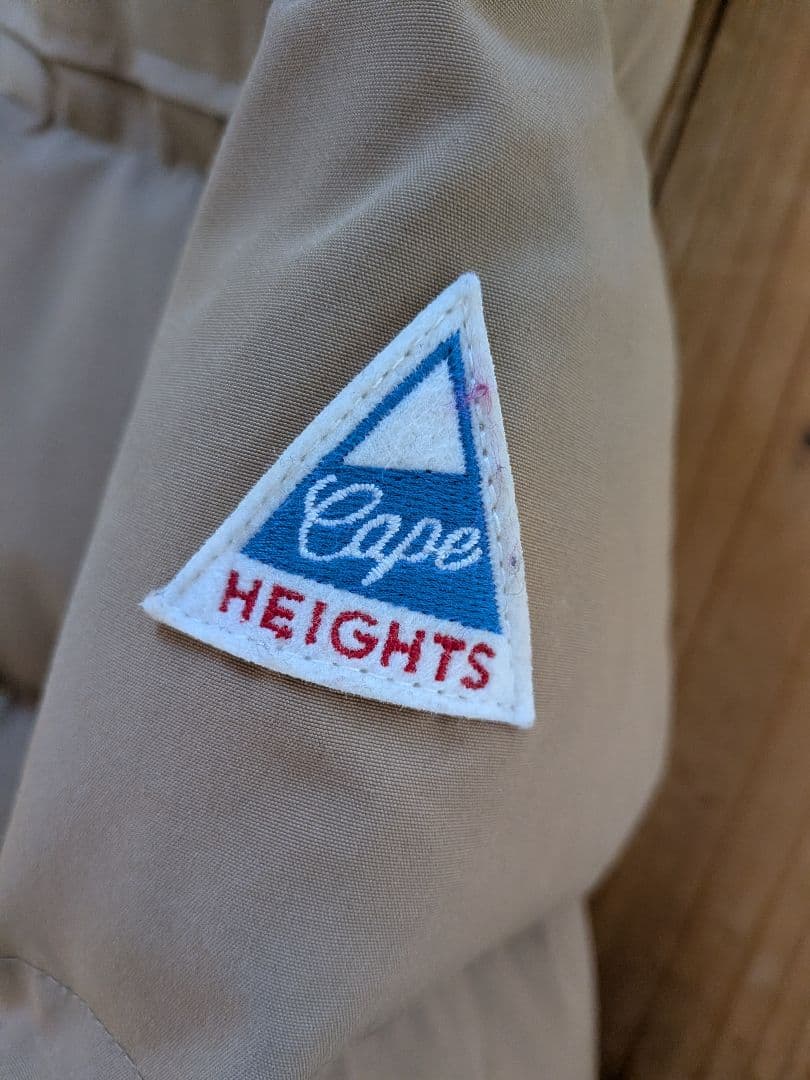 【美品】ケープハイツ ダウンダッフルコート 80/20クロス ベージュ Sサイズ