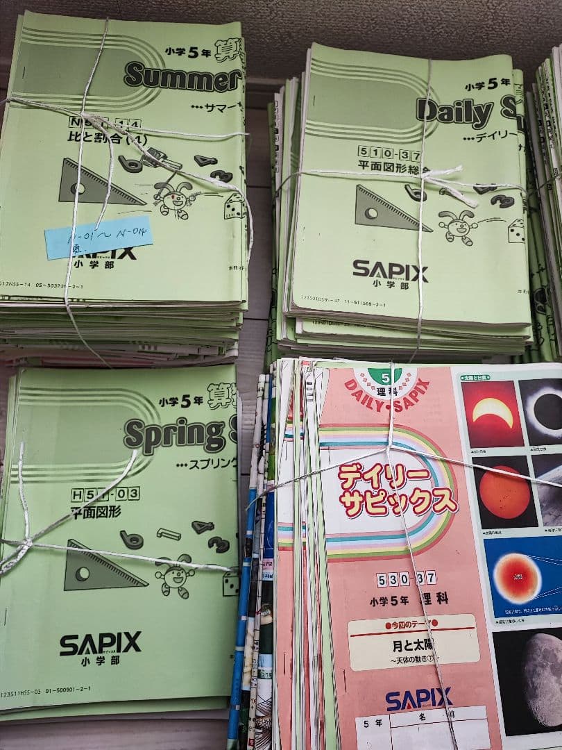 値下げ28日まで★SAPIX 5年生　1年間 全科目　テキスト　②