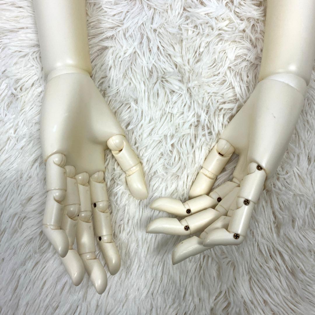 む*み様 関節可動式の腕付き トルソー マネキン ボディ 女性型