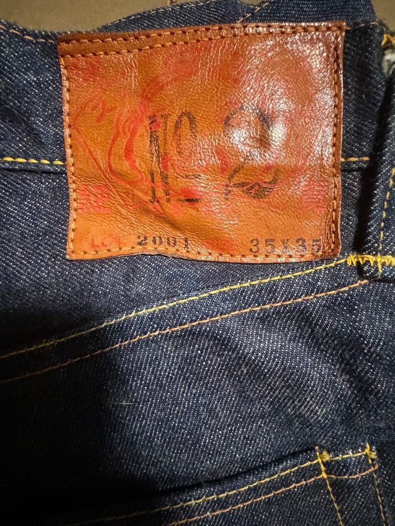 希少 evisu エヴィス ジーンズ ビッグカモメ 35×35