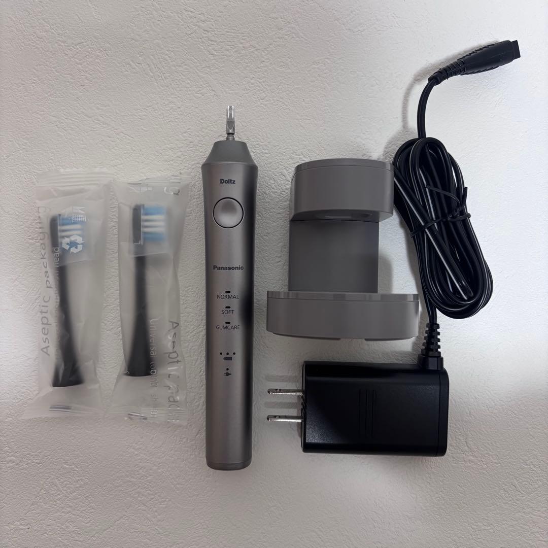 【動作良好】Panasonic ドルツ EW-DA45-H グレー 充電スタンド