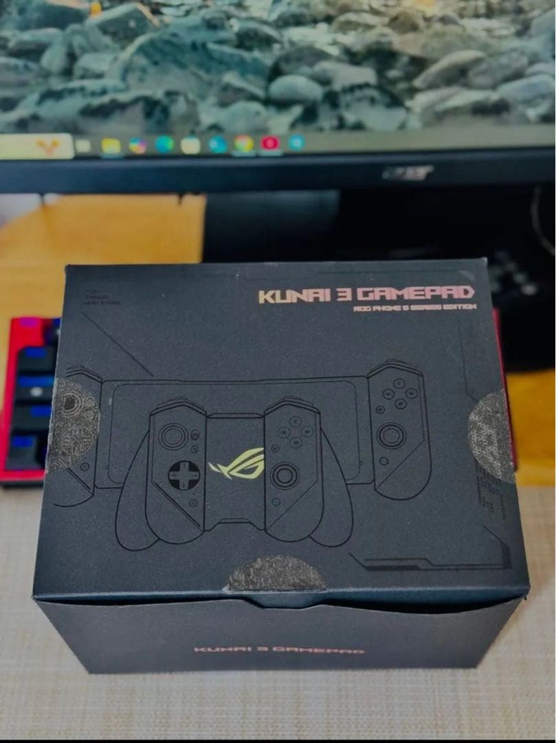 スマートフォン本体 ROG Phone 6 16GB RAM 512GB + Kunai 3