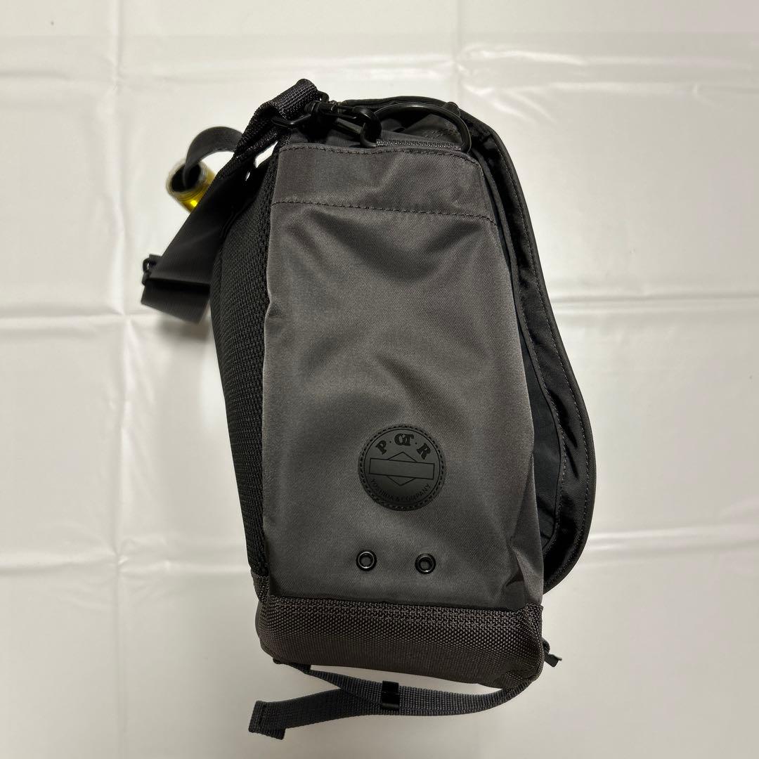 バッグ PORTER RIDE MESSENGER BAG GRAY