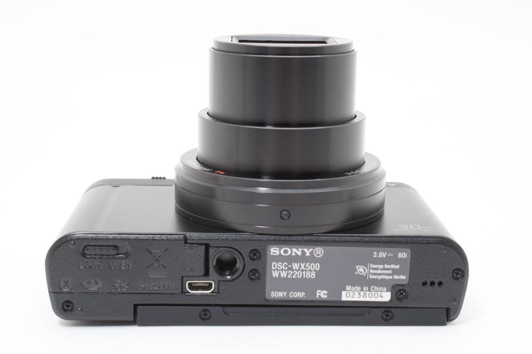 新品級 SONY Cyber-shot DSC-WX500 ブラック M679