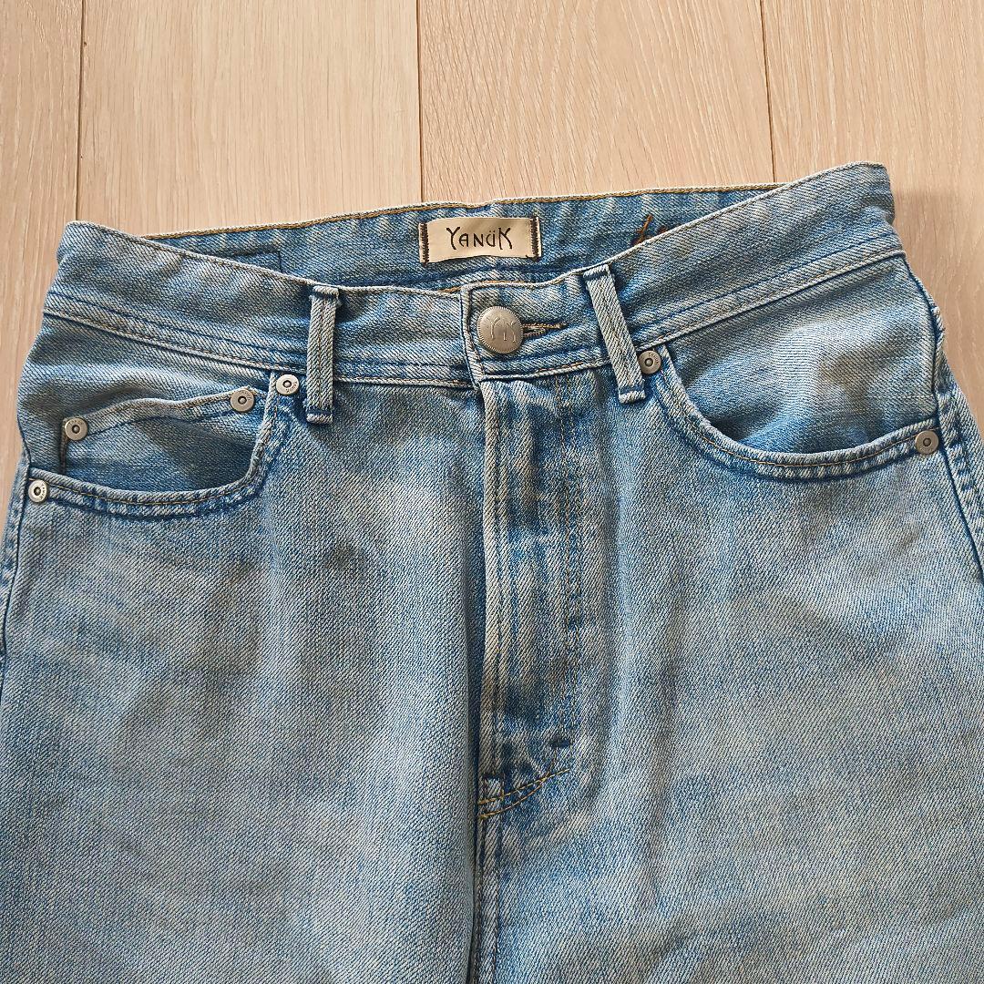 YANUK ヤヌーク Lea ハイウエスト ボーイズストレート サイズ26