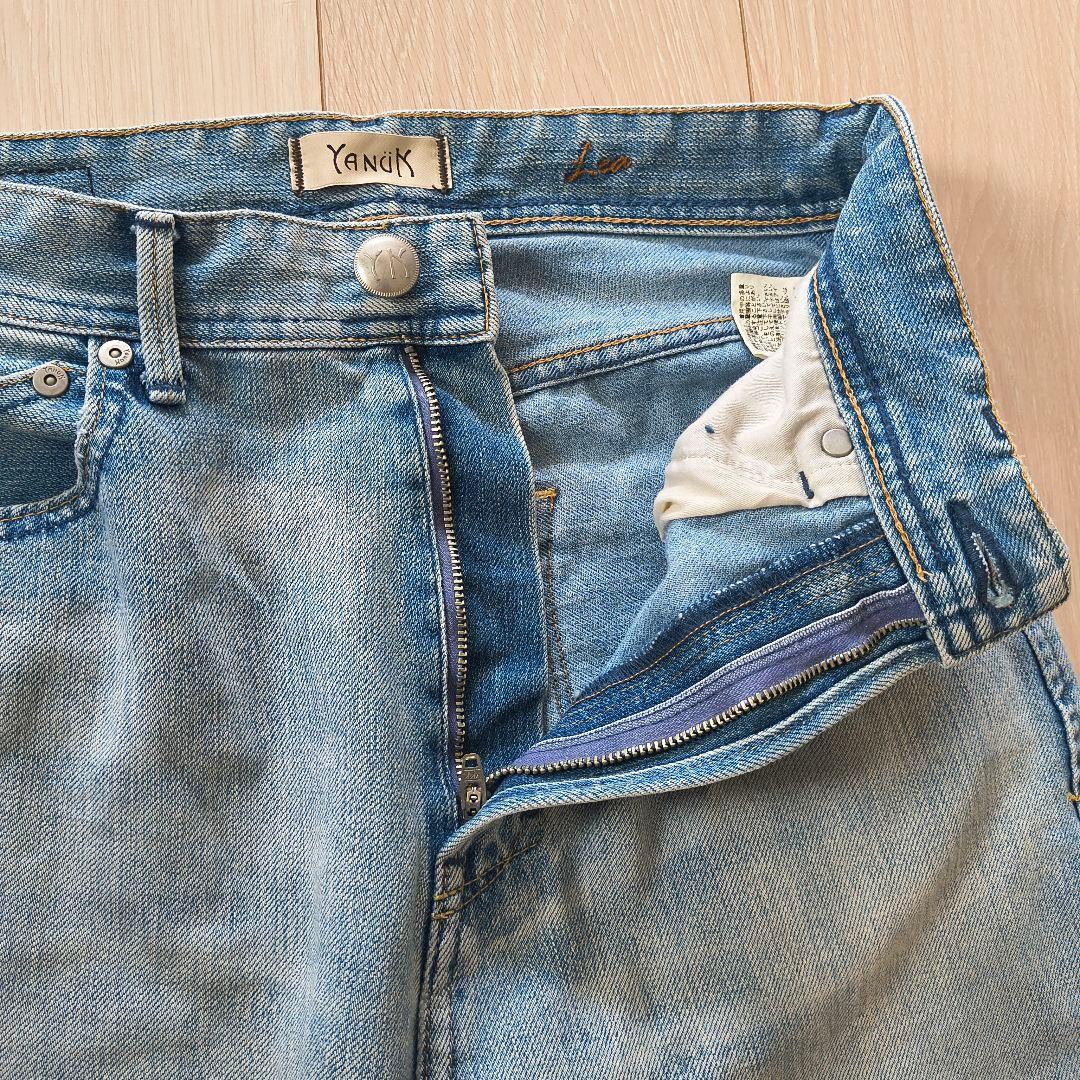 YANUK ヤヌーク Lea ハイウエスト ボーイズストレート サイズ26